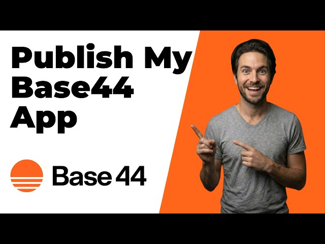 How To Publish My Base44 App [Quick Step By Step Guide]