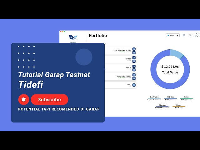Tutorial Garap Testnet Tidefy