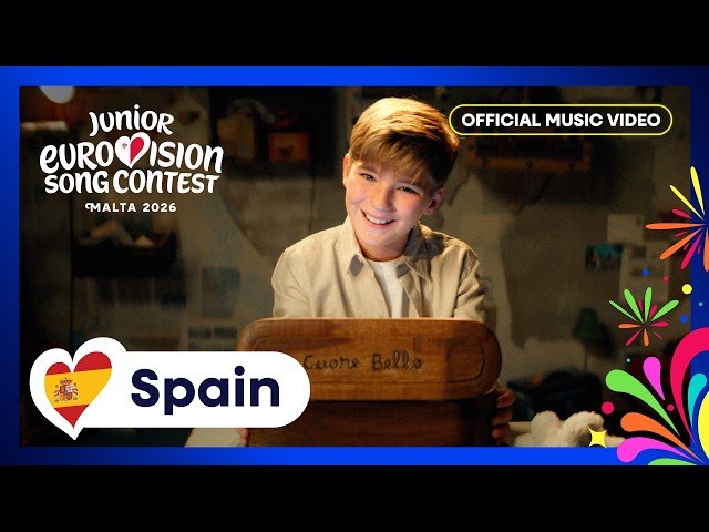 Lucas Paulano - Cuore Bello (Te Quiero, Te Quiero) | 🇪🇸 Spain |  Official Music Video | #JESC2026