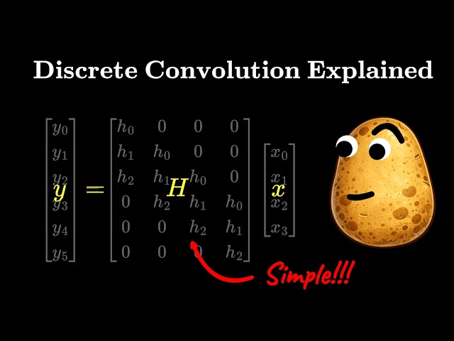 Discrete Convolution Made Simple (Intuition First)
