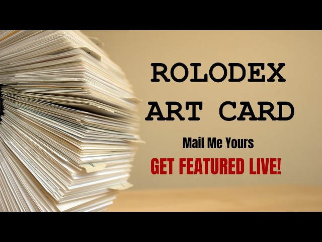 ☎️ ROLODEX ART CARD