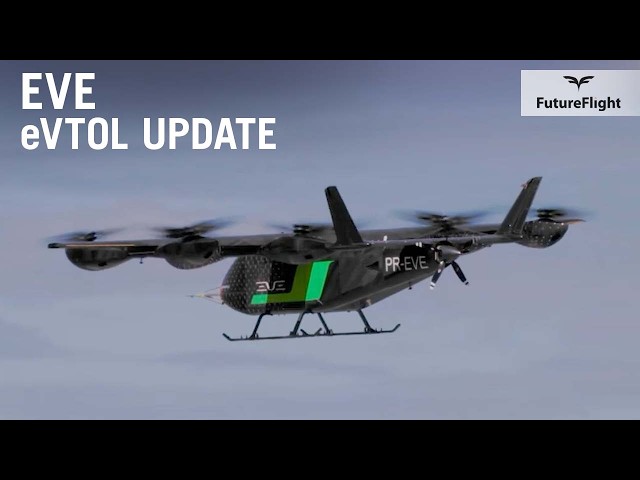 Eve Air Mobility Aims for Eve-100 eVTOL Entry into Service in 2027 – FutureFlight