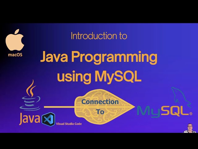 Java Programming Tutorial: Installing VSCode, MySQL Driver & Writing a Java App on macOS - Part 2/2