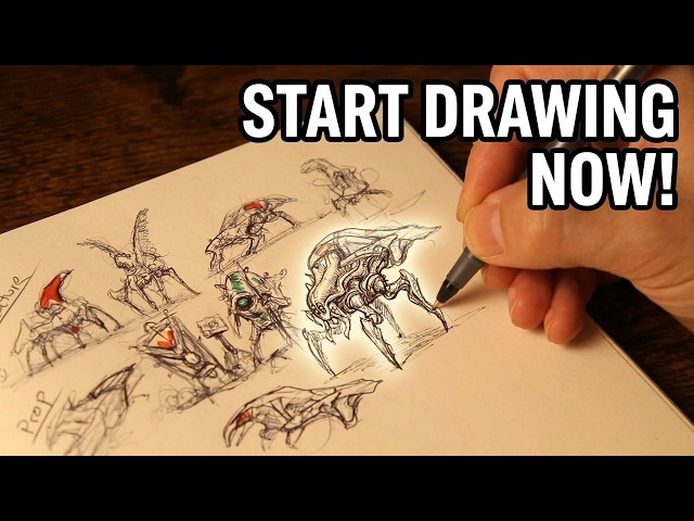 Struggling to Draw? Start With This One Technique