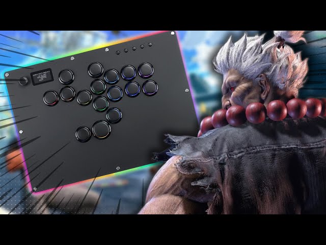 The ULTIMATE Leverless Controller? GuileKeys GK-16 Review and Handcam Showcase!