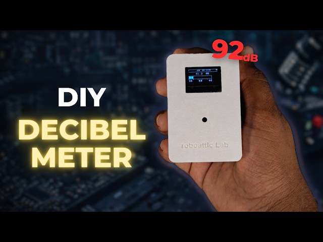How Loud Is Too Loud? | DIY Raspberry Pi Pico Decibel Meter