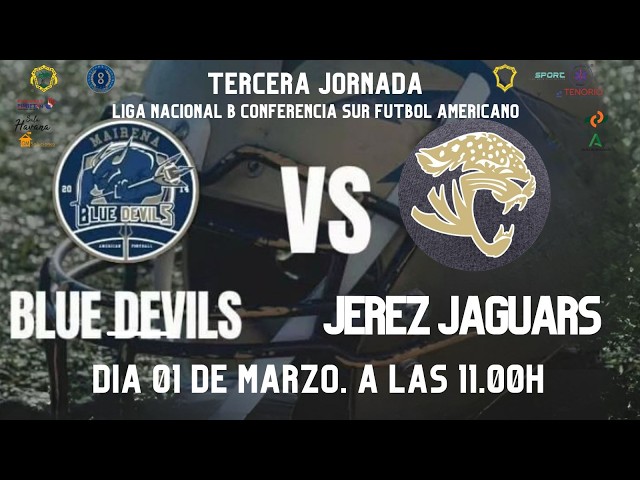 3ª Jornada #LNFASerie2 - 2026 Mairena Blue Devils - Jerez Jaguars