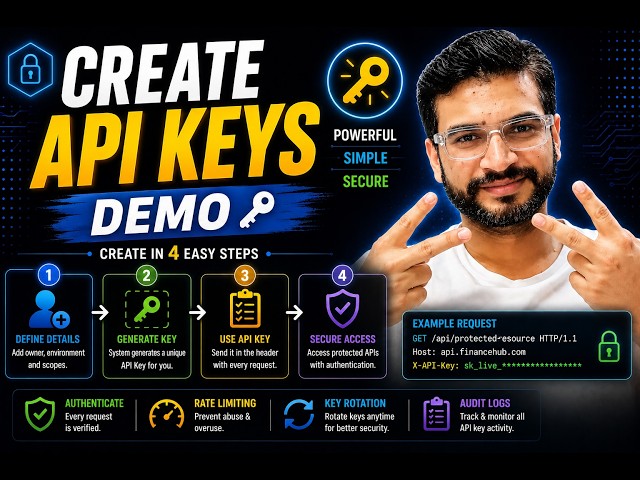 What Are API Keys & Create API Keys in Python | API Key Authentication Explained
