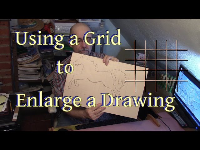 Using a Grid to Enlarge a Drawing