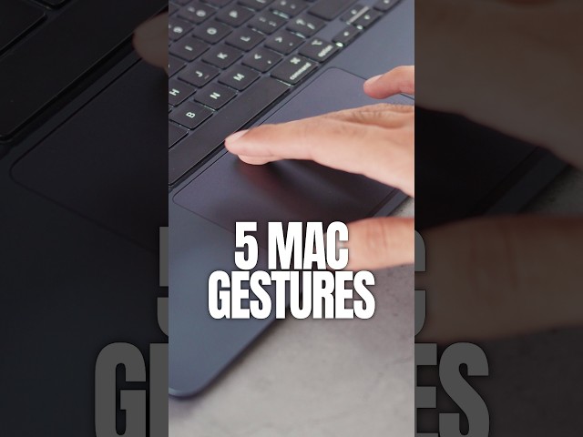 5 MacBook Gestures You Didn’t Know! 💻