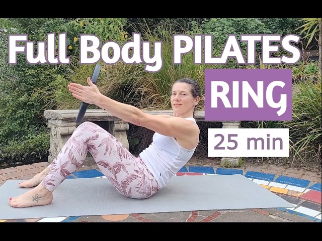 25-Min Full Body PILATES with RING| Full Body Core, Legs & Arms Workout