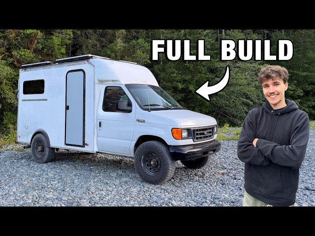 I Turned an OLD Box Truck Into a LUXURY Tiny Home (Start To Finish)