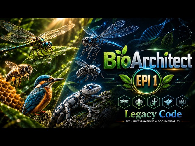 Series BioArchitect | Episode 1​#Biomimicry #technology  #science  #futuretech #documentary