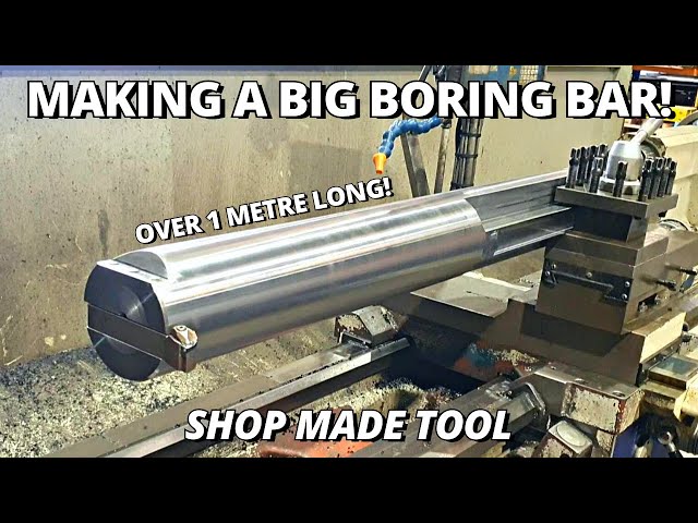 Making a BIG Boring Bar | Shop Made Tools