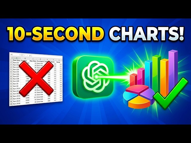 Stop Building Ugly Excel Charts Manually! 🛑