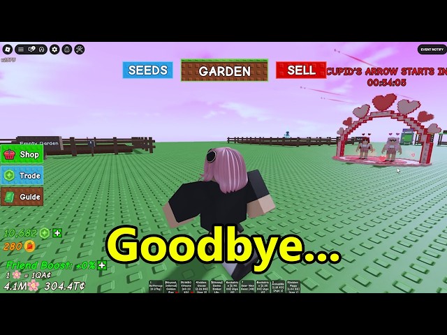 MY LAST GAG VIDEO | Grow a Garden