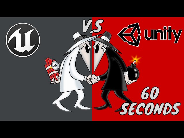 Unreal V.S Unity |Pros & Cons - In 60 Seconds|