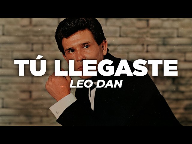 Leo Dan - Tú Llegaste, Cuando Menos Te Esperaba (Letra)