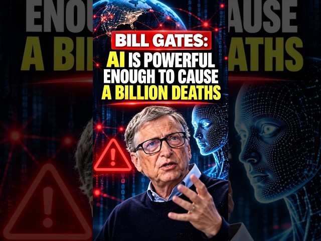 Bill Gates Just Warned About 3 Terrifying AI Risks  #agenticai #artificialintelligence #ai
