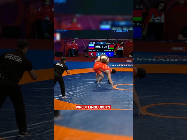incredible move by Sadulaev 😮 #wrestling #freestylewreslting #russia