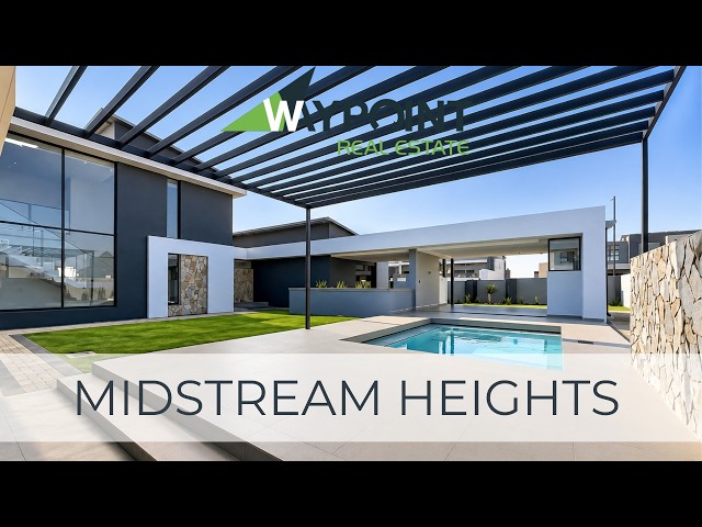 Spectacular 5 Bedroom Midstream Home | Floating Water Entrance, Pool, Sports Bar & 4 Garages