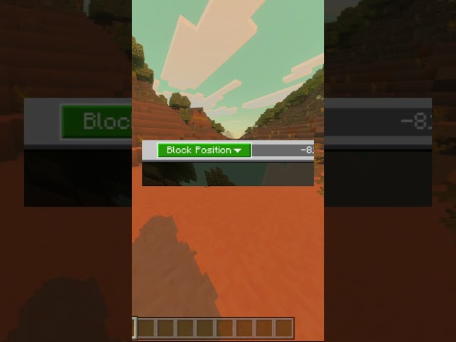 How to use the /fill command in Minecraft Bedrock ⛰️ #shorts