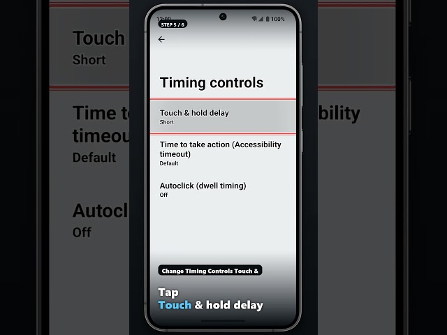 How To Change Timing Controls Touch & Hold Delay On Android - Full Guide