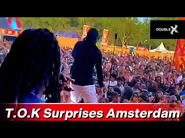 T.O.K surprise performance in Amsterdam @iamdoublex 