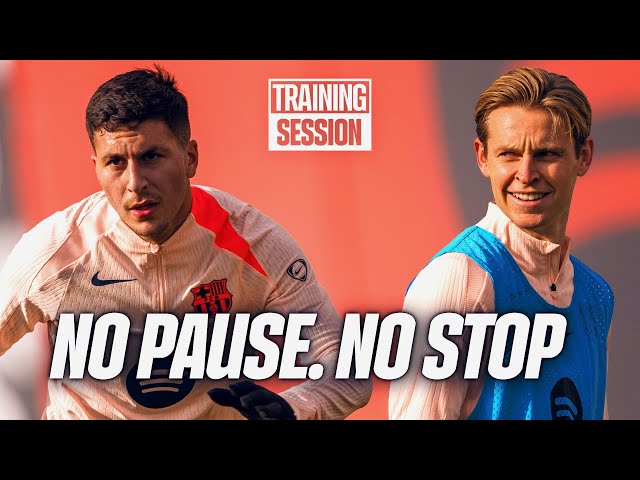 RECUPERACIÓN ANTES DEL REGRESO DE LA COPA  | Entrenamiento FC Barcelona 🔵🔴