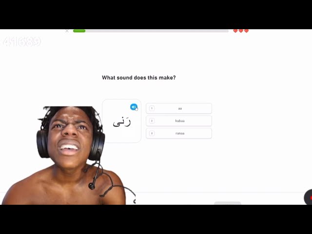 IShowSpeed Tries To Learn Arabic😭