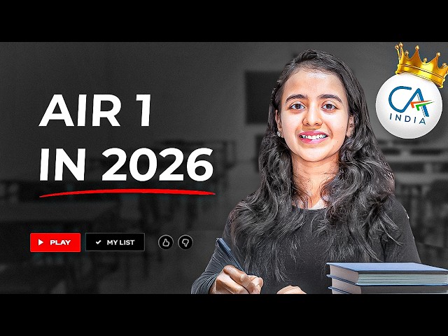 How I’d Study Smarter (Not Harder) for CA 2026