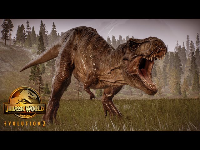 The Queen of isla Nublar Rexy - Jurassic World Evolution 2.