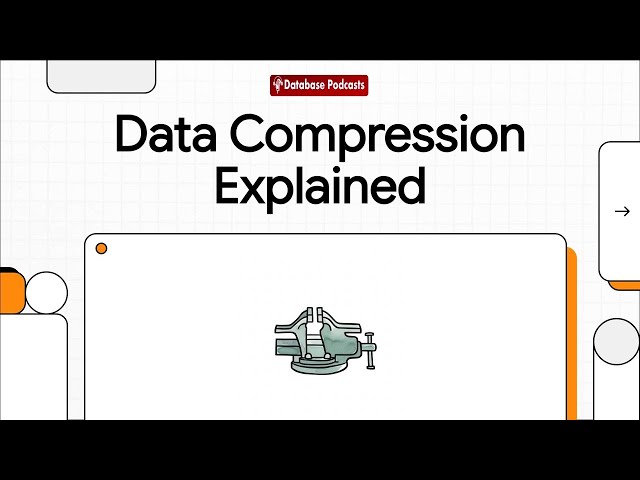 Data Compression: Saving Space & Time in Databases @DatabasePodcasts