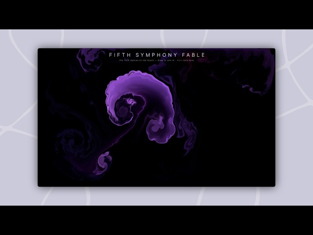 Claude Fable 5 sets a fluid simulation to Beethoven