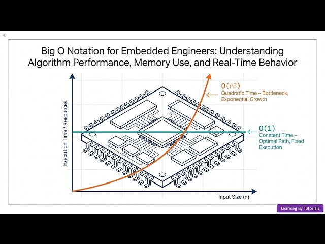 Big O Notation for Embedded Engineers: Understanding Algorithm Performance, Memory Use, and