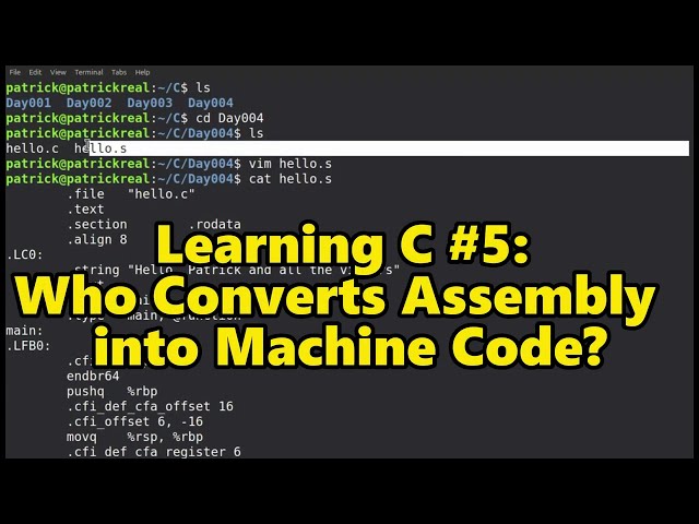 Learning C Programming #5: How Does My CPU Finally Get Machine Code?