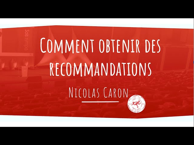 La méthode « magique » pour obtenir des recommandations