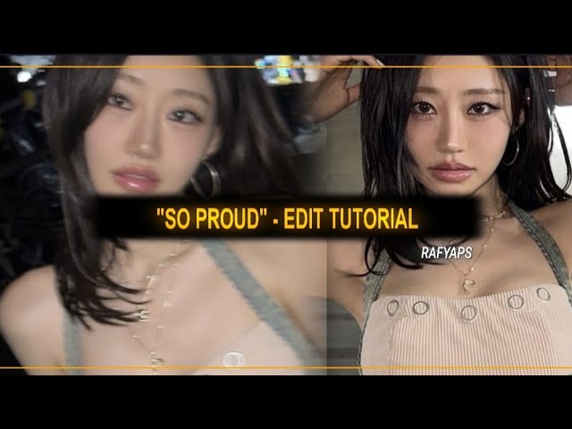 "SO PROUD" - KPOP TIKTOK TREND CAPCUT TUTORIAL | JULIE | KISS OF LIFE | TRENDING