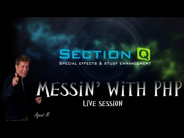 Section Q live: Messin' with PHP - Form processing 3
