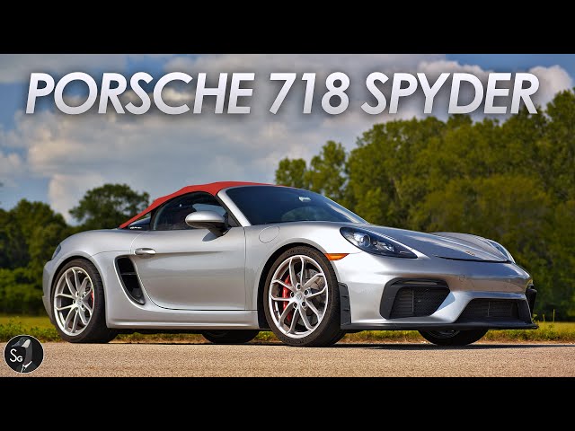 Porsche 718 Spyder | Few Driver's Cars Left