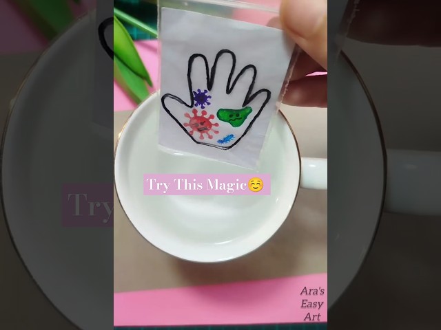 Water Refraction | Water Activity craft for kids @ArasEasyArt  #diy #kidsactivities #wateractivity