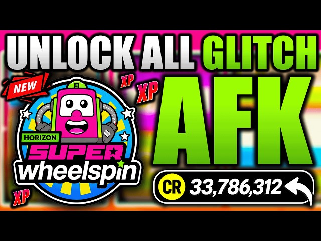 DESBLOQUEA TODO FH6 *AFK* ✅¡Nuevos giros de ruleta/XP/créditos AFK en Forza Horizon 6! ¡Farm AFK ...