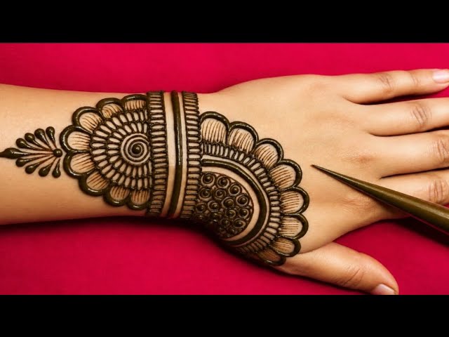 New Stylish Full Hand Mehndi Design | Easy Front Hand Mehndi | Simple Mehndi Design | Mehndi