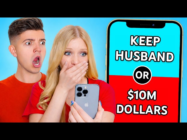 30 EXTREME Would You Rather Questions with MY HUSBAND!