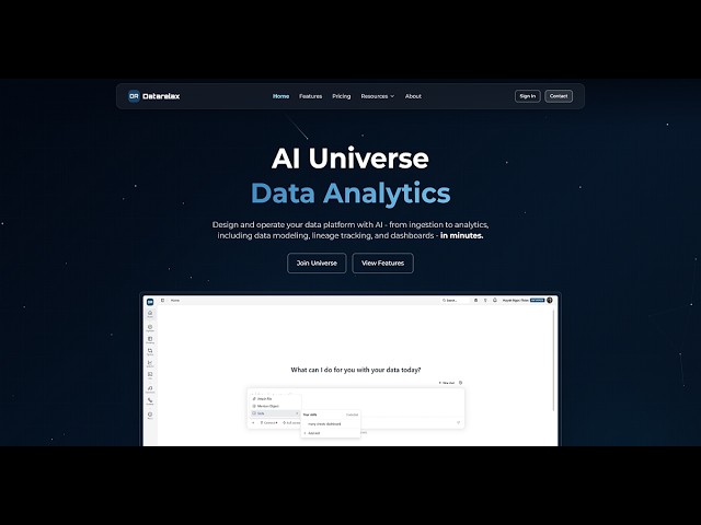 AI-Powered Data Analysis & Reporting with Datarelax