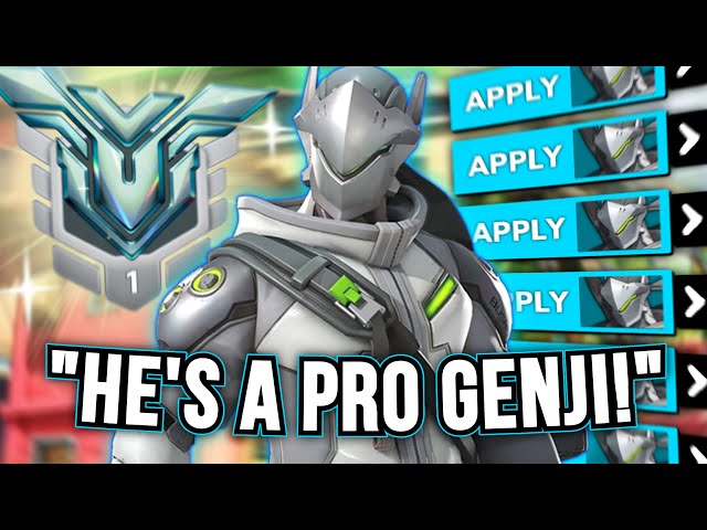 STREAMERS REACT to my PRO GENJI in Overwatch 2!