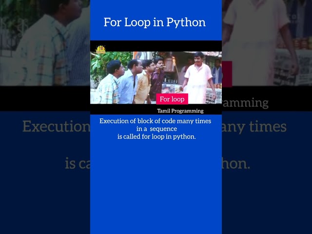 For loop in Python 🤔