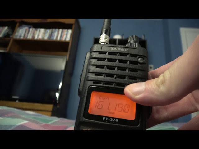 How to program and do Alpha Tags on Yaesu FT-270 (5200th video)