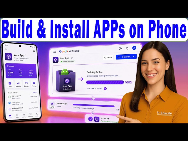 Build Your Own Android App Using Only Your Phone (Anyone Can Do It)
