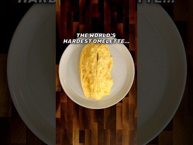 I Made World's Hardest Omelette in a Stainless Steel Pan